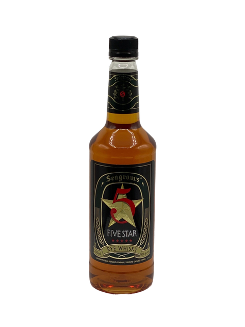 Seagram's Five Star Canadian Rye Whisky 750 mL
