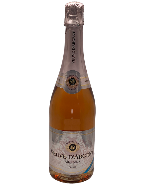Veuve D'Argent Brut Rosé NV 750 mL
