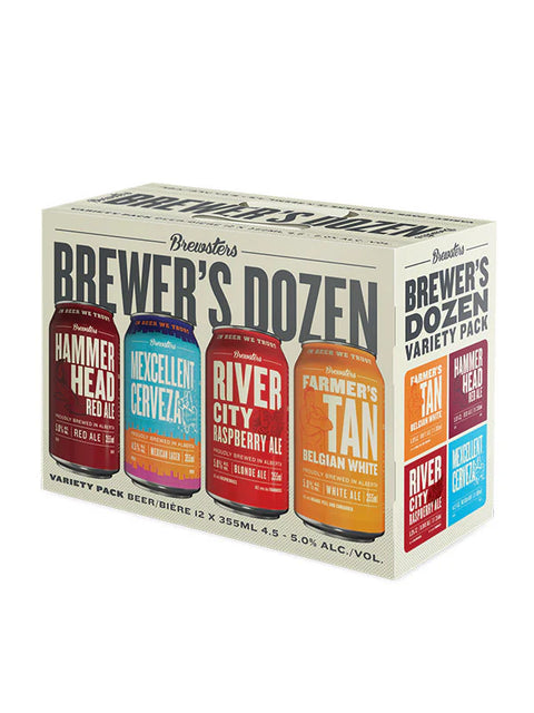 Brewsters Fruit Variety 12 Pack Cans