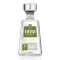 1800 Coconut tequila bottle on a white background
