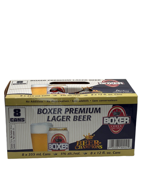 Boxer Lager, paquet de 8 canettes