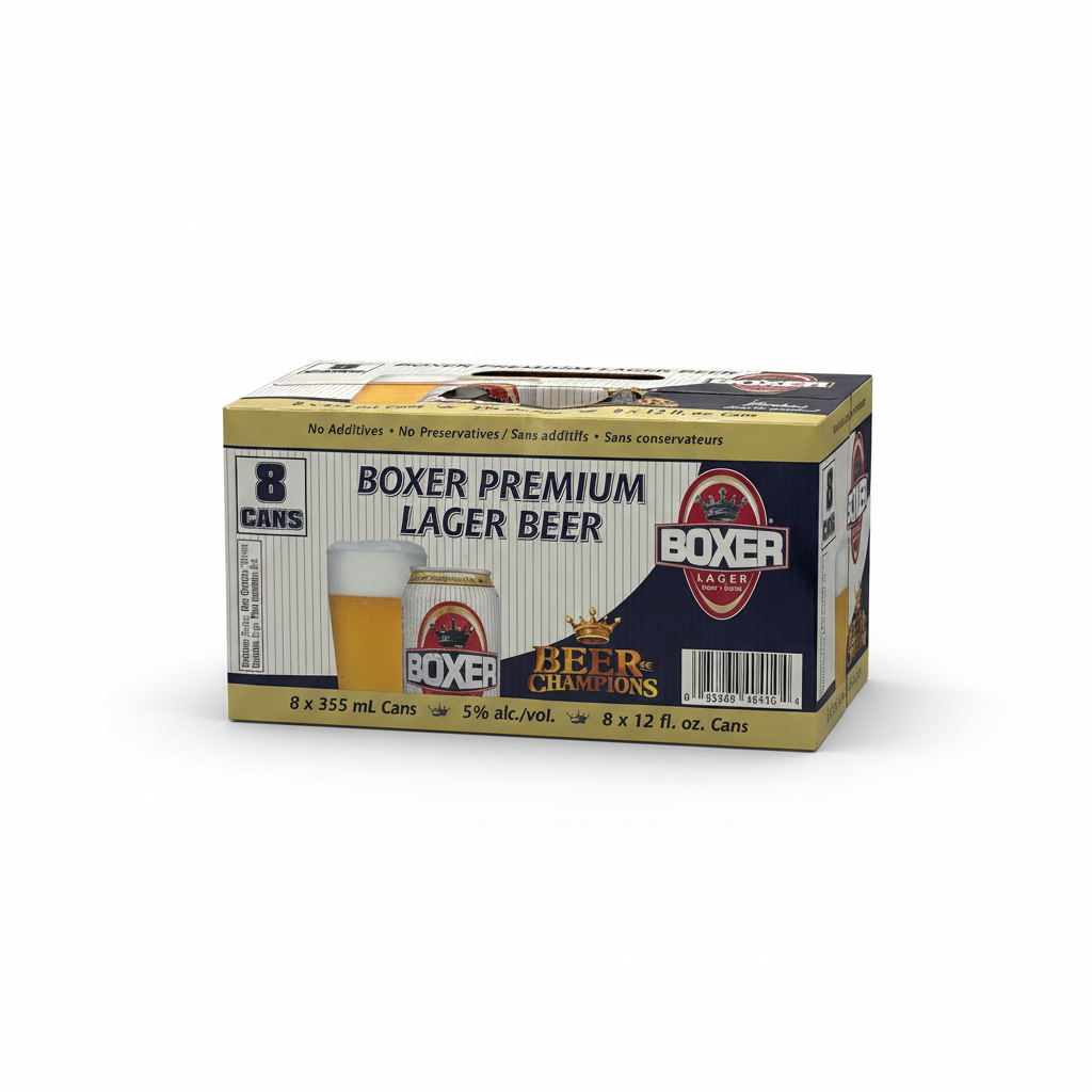 Boxer Lager 8 Pack Cans South Park Liquor boxer-lager-8-pack-cans-south-park-liquor
