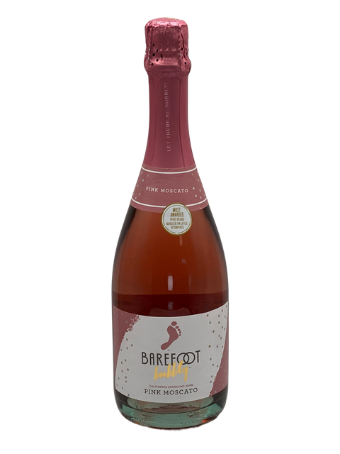 Barefoot Bubbly Pink Moscato NV 750 mL