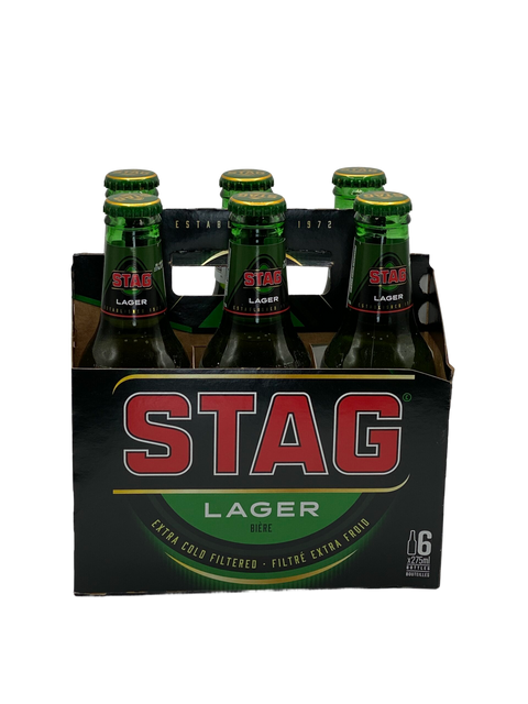 Stag Quality Lager Beer 6 Pack Bottles