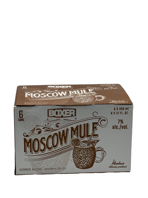 Boxer Moscow Mule 6 Pack Cans