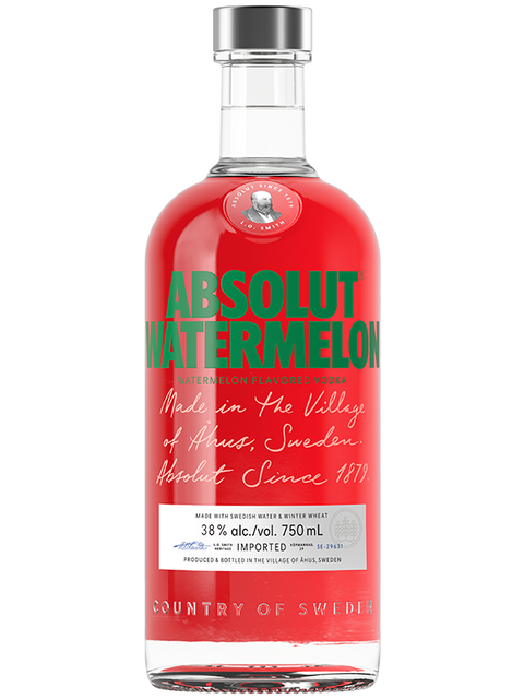 Absolut Watermelon Vodka 750 mL