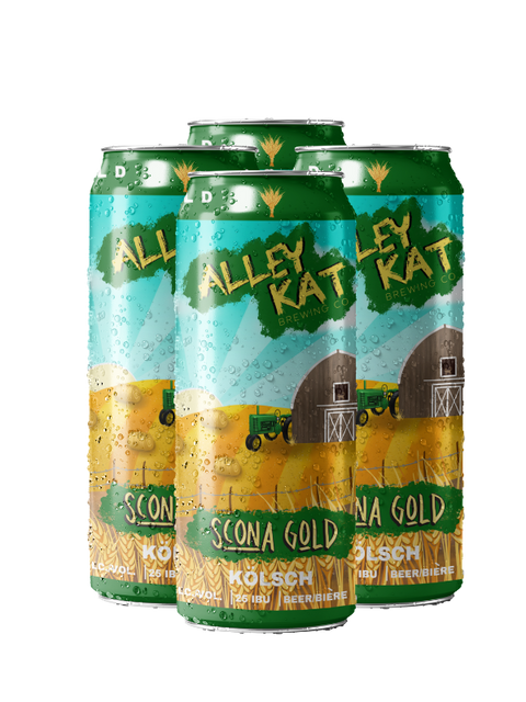Alley Kat Scona Gold Kolsch, paquet de 4 canettes