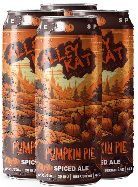 Alley Kat Pumpkin Pie Spiced Ale 4 Pack Cans