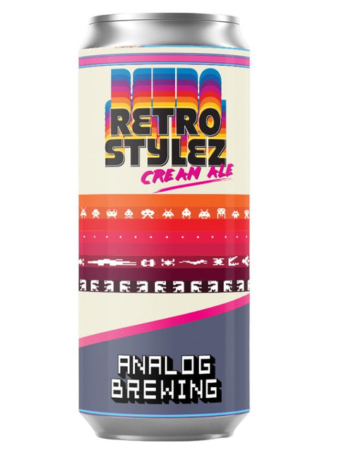 Analog Retro Styles Cream Ale 4 Pack Cans