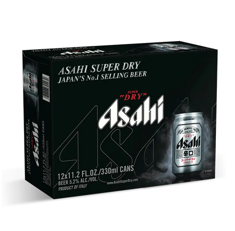 Asahi Super Dry 12 Pack Cans