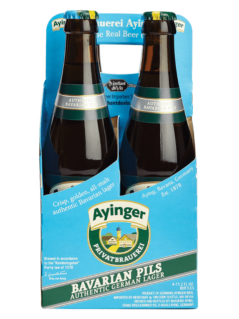 Ayinger Bavarian Pils 4 Pack Bottles