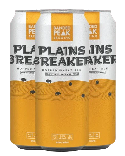Banded Peak Plainsbreaker Pale Ale, paquet de 4 canettes