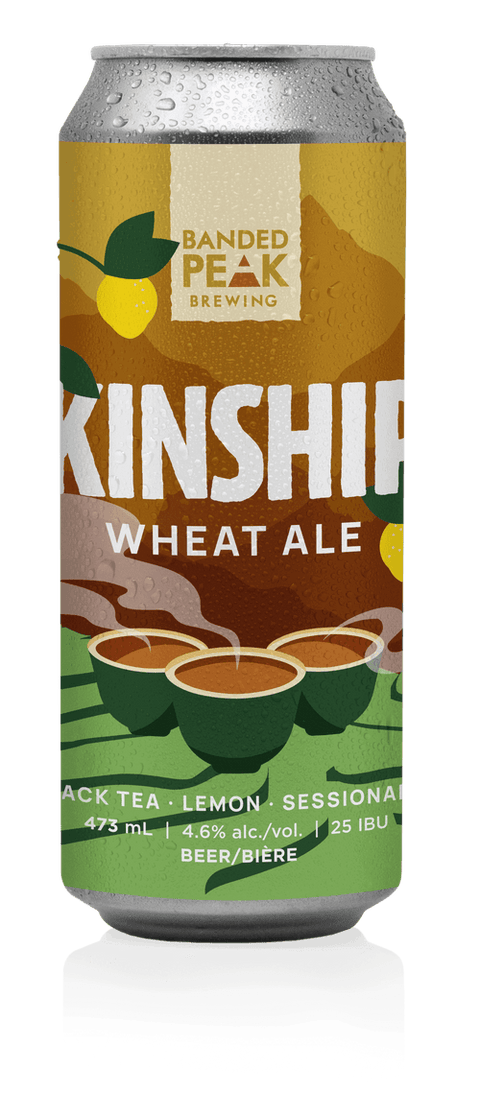 Banded Peak Kinship Wheat Ale, paquet de 4 canettes