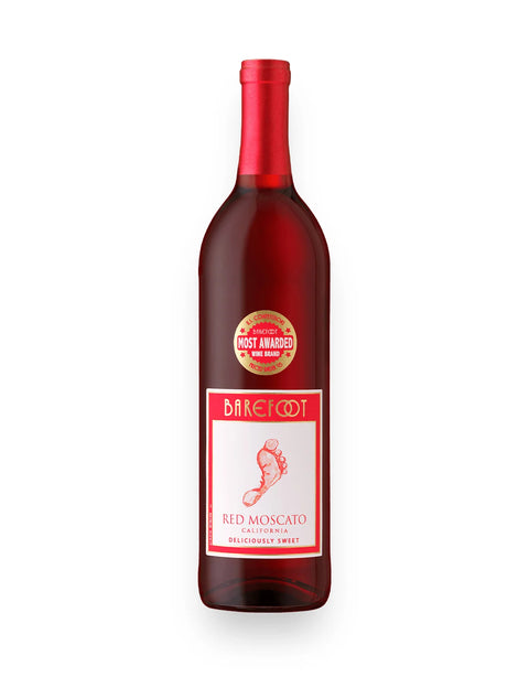 Moscato rouge Barefoot NV 750 ml