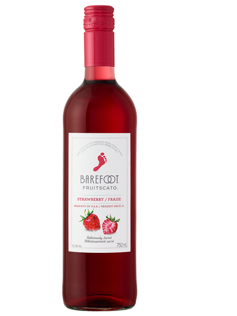 Barefoot Fruitscato Strawberry 750 mL