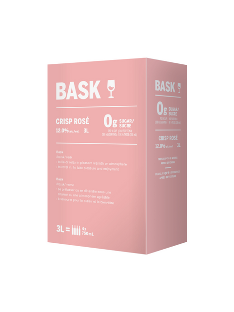 Bask Crisp Rosé 3 L Bag in Box