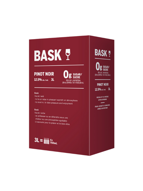 Bask Pinot Noir 3 L Bag in Box
