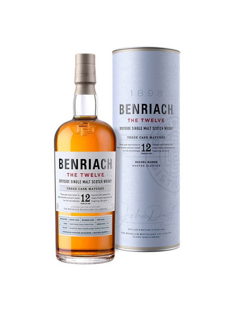 Benriach 12 Year Old Single Malt Scotch Whisky 750 mL