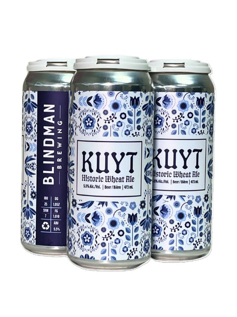 BLINDMAN KUYT - HISTORIC WHEAT ALE 4 PK