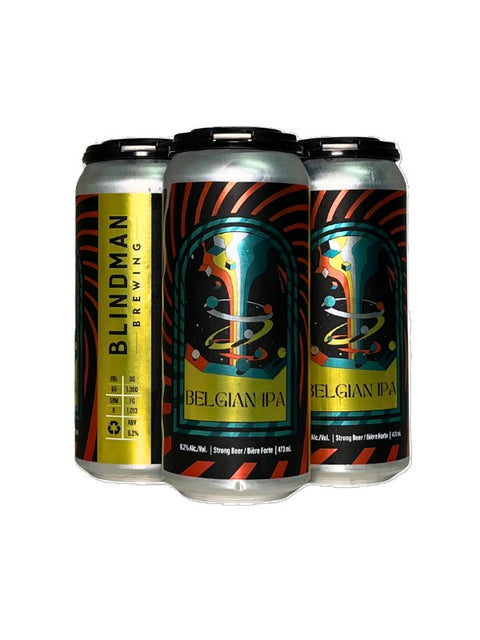 Blindman Belgian IPA 4 Pack Cans