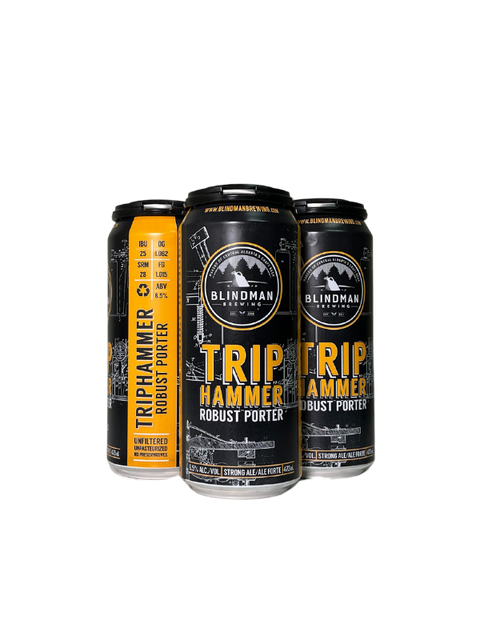 Blindman Triphammer Robust Porter, lot de 4 canettes
