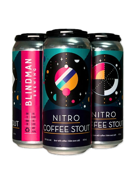 Blindman Coffee Stout 4 Pack Cans