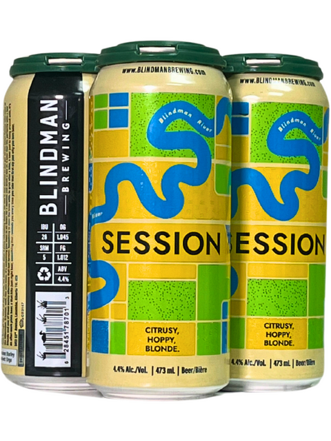 Blindman River Session Ale, pack de 4 canettes