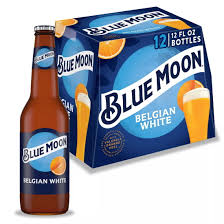 Pack de 12 bouteilles de bière de blé Blue Moon