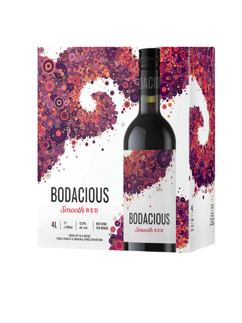 Bodacious Smooth Red 4 L Sac dans une boîte