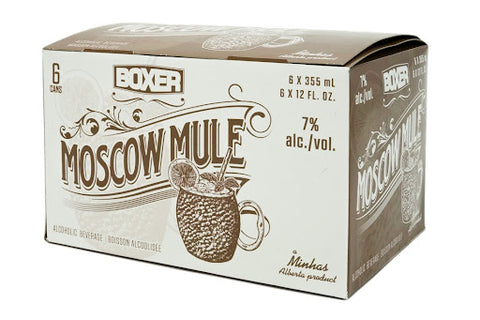 Boxer Moscow Mule, paquet de 6 canettes