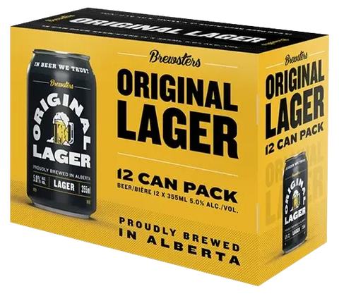 Brewsters Original Lager 12 Pack Cans