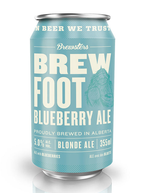 Brewsters Brewfoot Blueberry Ale 6 Pack Cans