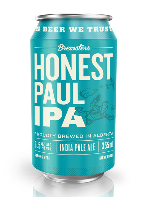 Brewsters Brewing Honest Paul IPA 6 Pack Cans