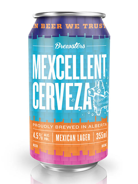 Brewsters Mexcellent Cerveza, paquet de 6 canettes