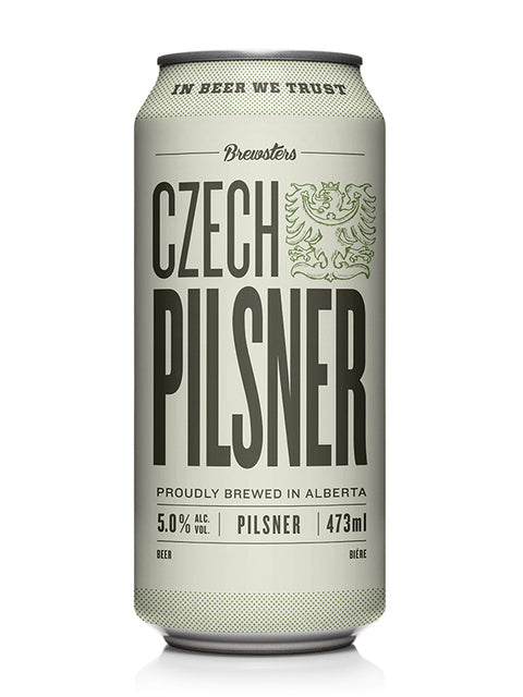 Brewsters Czech Pilsner, paquet de 4 canettes