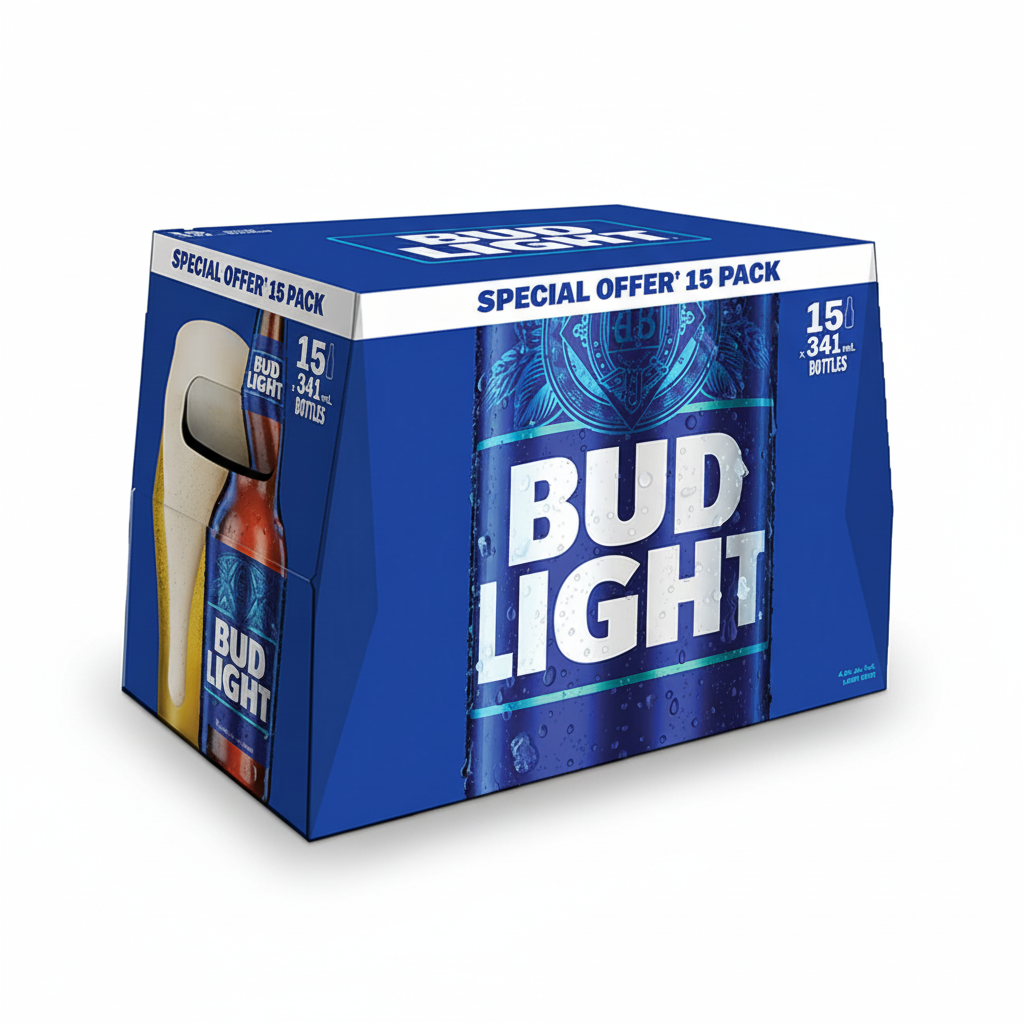 Bud Light 15 Pack Bottles – South Park Liquor