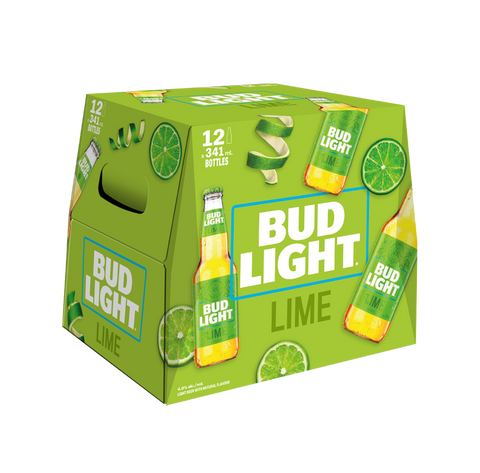 Bud Light Lime 12 Pack Bottles