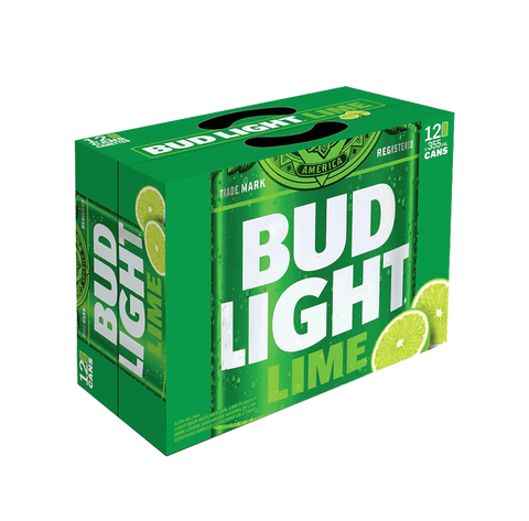 Bud Light Lime 12 Pack Cans