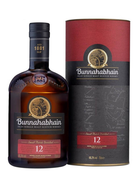 Bunnahabhain 12-Year-Old Islay Single Malt Scotch Whisky 750 mL