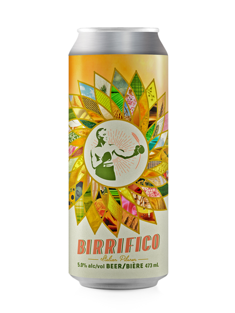 Campio Birrifico Pilsner italienne, paquet de 4 canettes