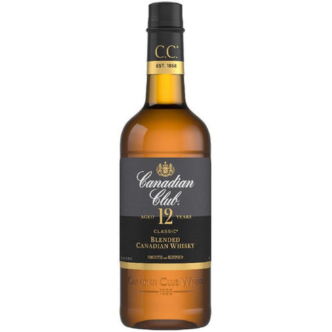 Canadian Club Classic 12 Year Old Whisky 750 mL