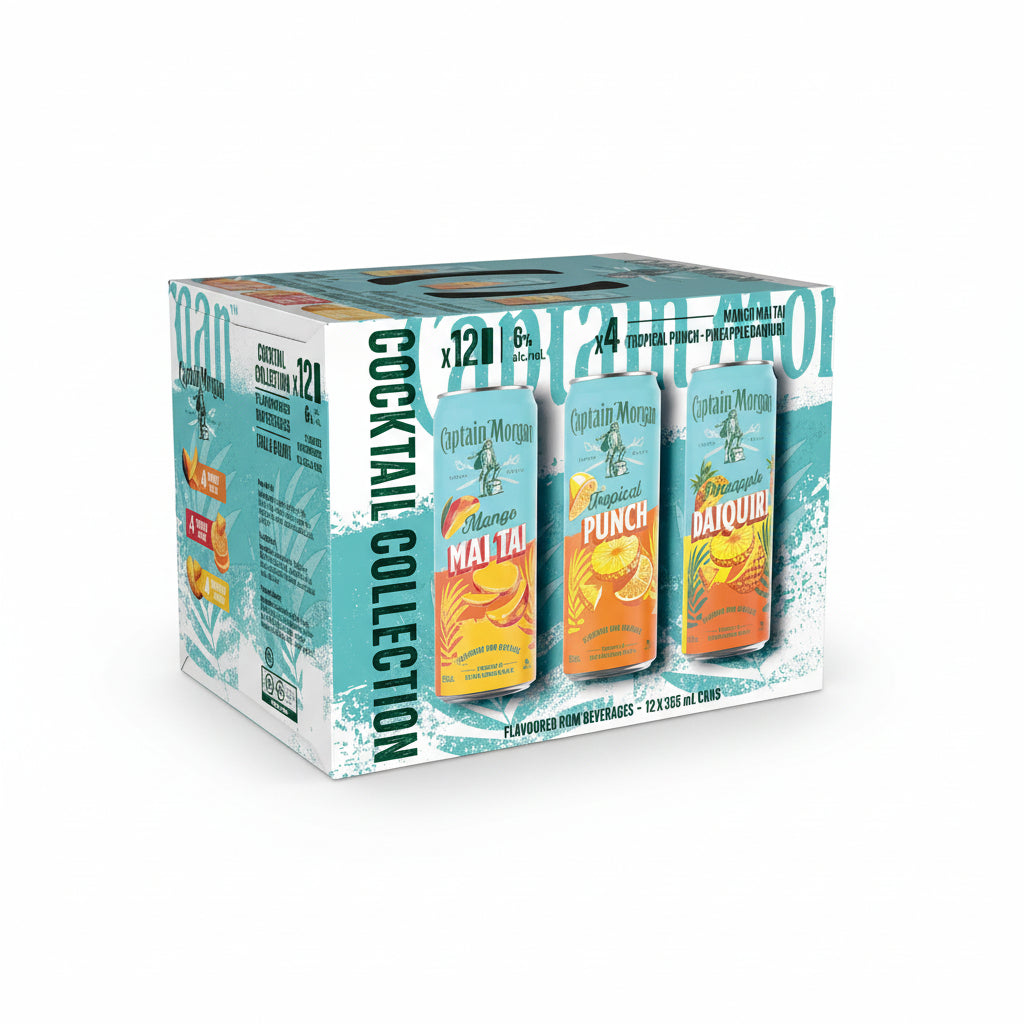 Captain Morgan Cocktail Collection 12 Pack Cans – South Park Liquor