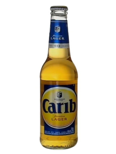 Carib Lager, pack de 6 bouteilles