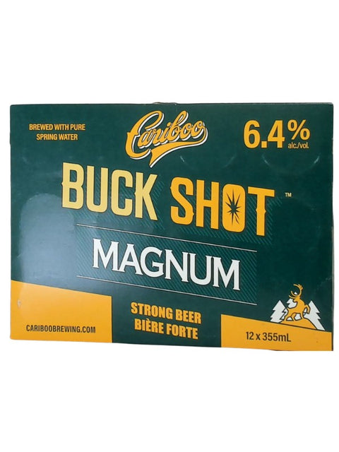 Cariboo Buck Shot Magnum 12 Pack Cans