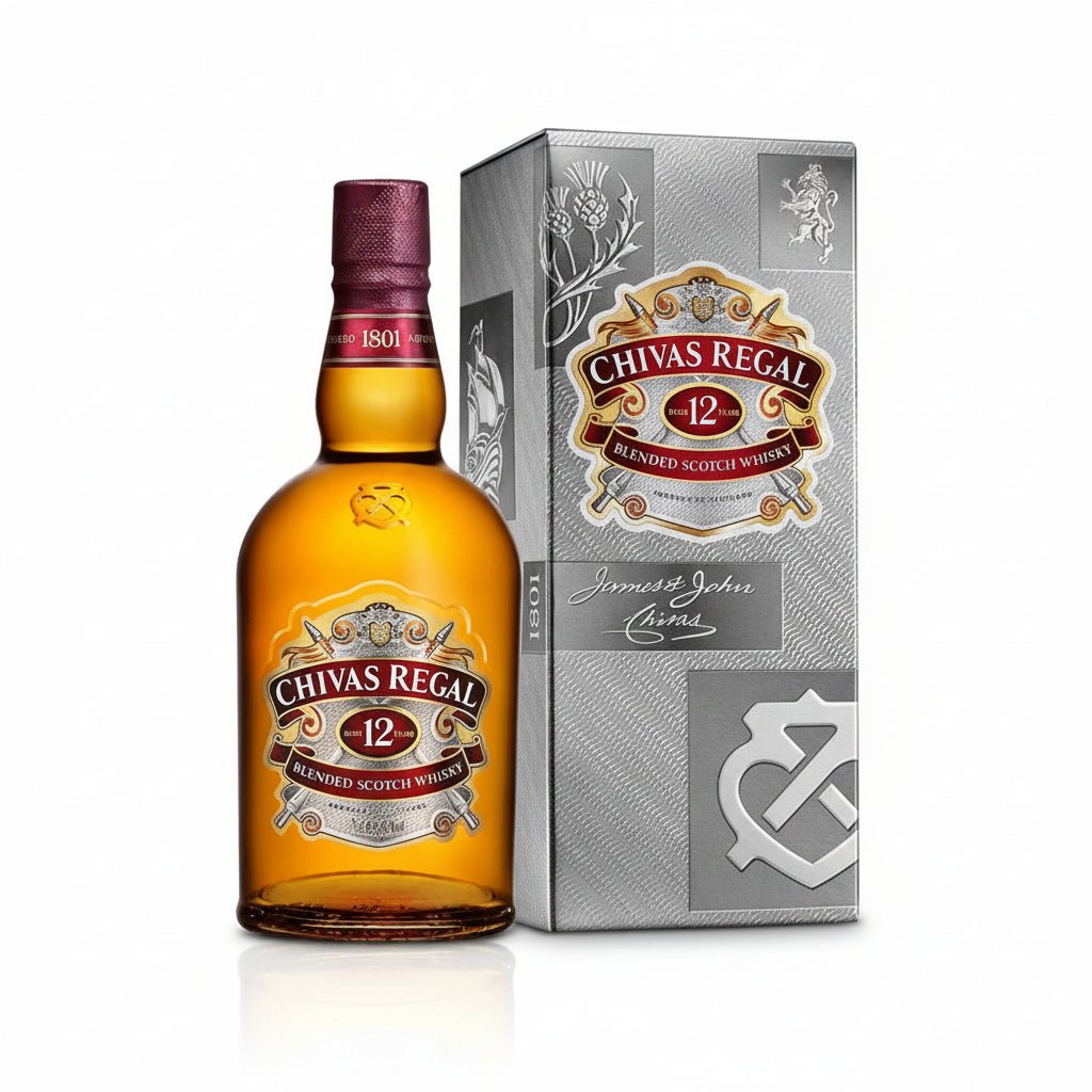 Chivas Regal Aged 12 Years Blended Scotch Whisky 1750 mL – South
