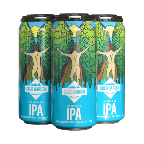 Cold Garden Brewing This Must Be The IPA 4 Pack Cans