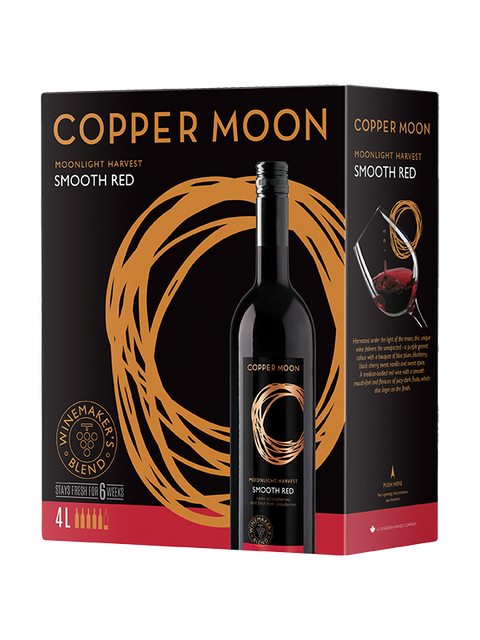 Copper Moon Smooth Red 4 L Bag in Box