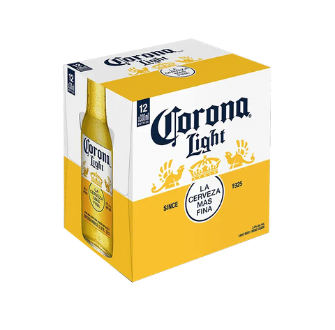 Corona Light 12 Pack Bottles