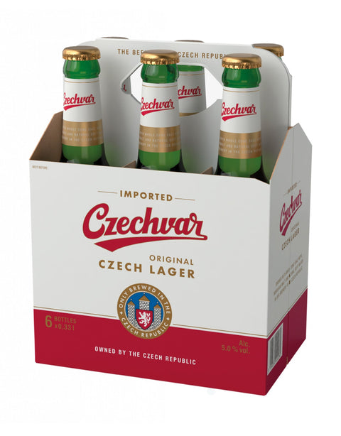 Czechvar Beer 6 Pack Bottles