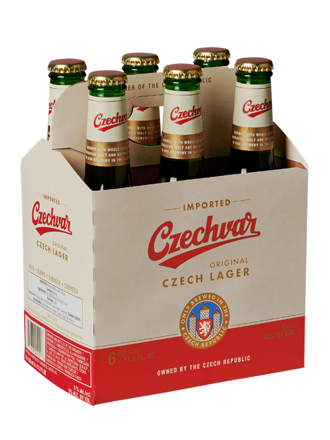 Czechvar Beer 6 Pack Bottles